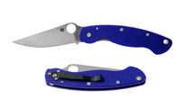 Spyderco Military S110V Dark Blue C36GPDBL
