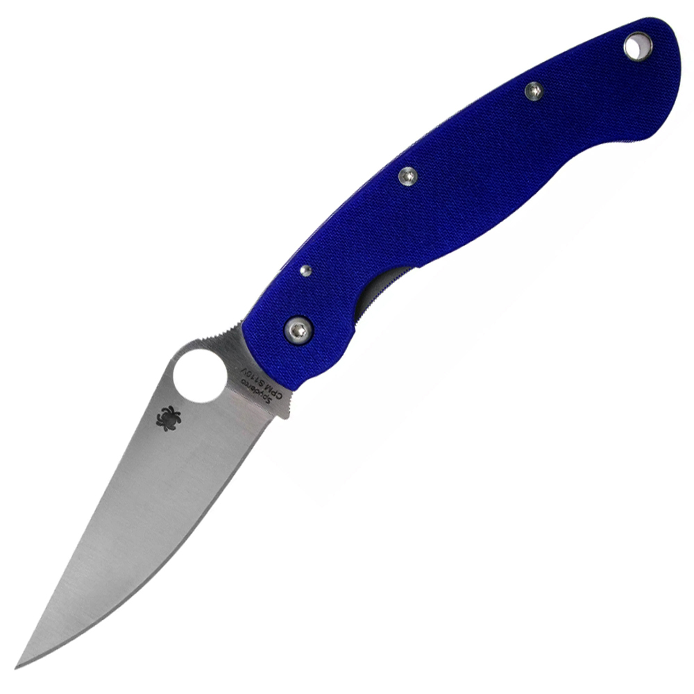 Spyderco Military S110V Dark Blue C36GPDBL 1