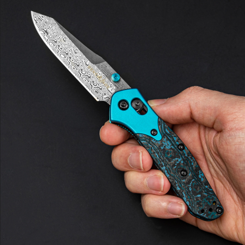 Benchmade Gold Class Mini Osborne Aegir Damasteel 945-221 8