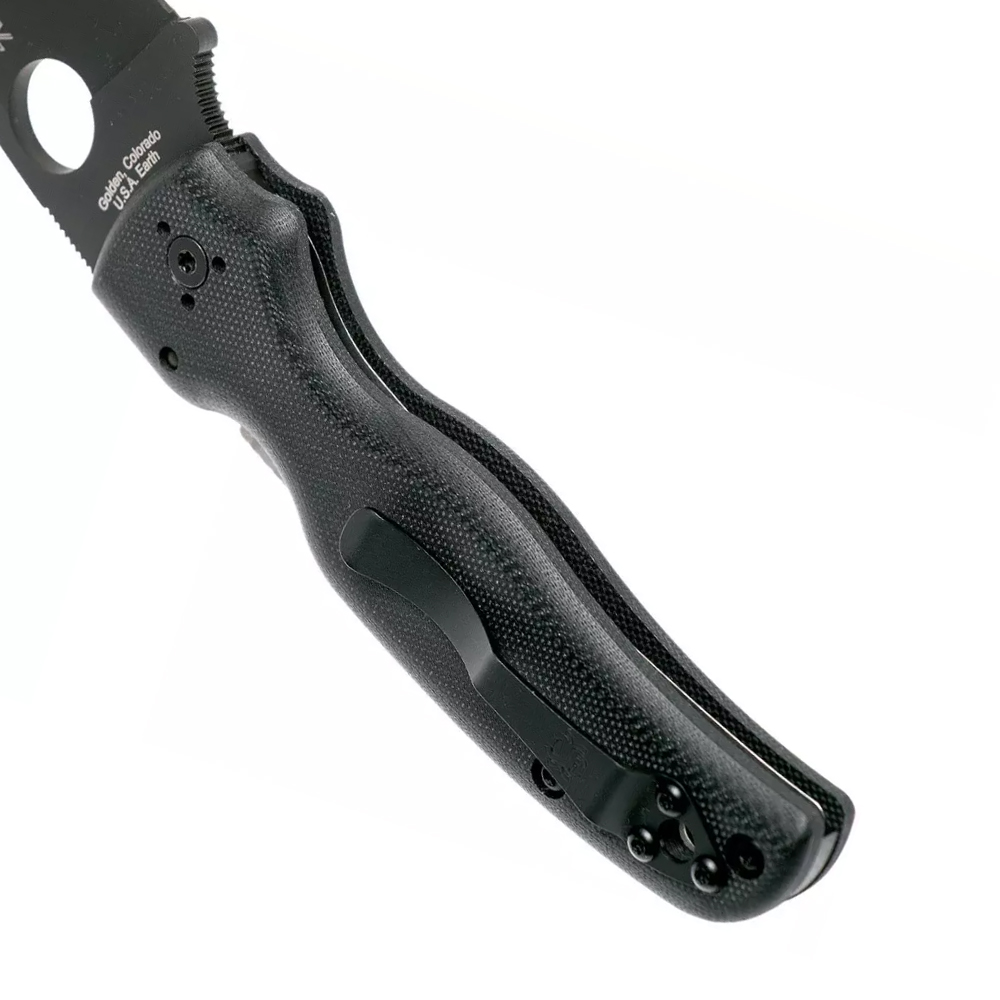 Spyderco Shaman Black C229GPBK 5