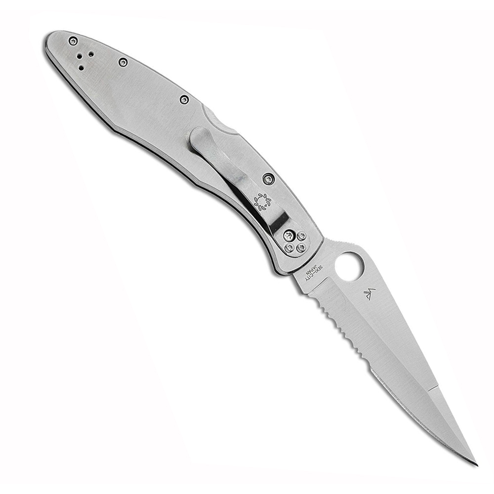 Spyderco Police Partly Serrated VG10 Stainless Steel C07PS 5