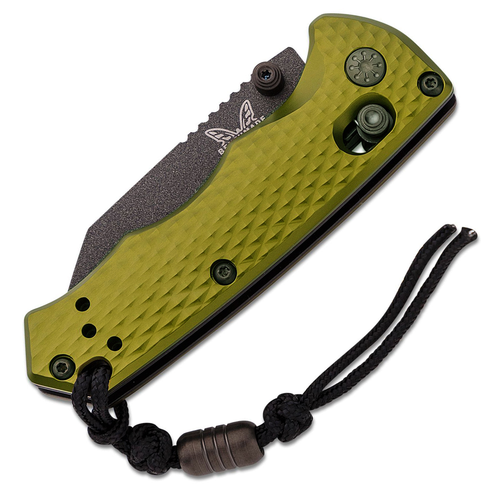 Benchmade 290BK-2 Full Immunity CPM-M4 Flat Woodland Green 3
