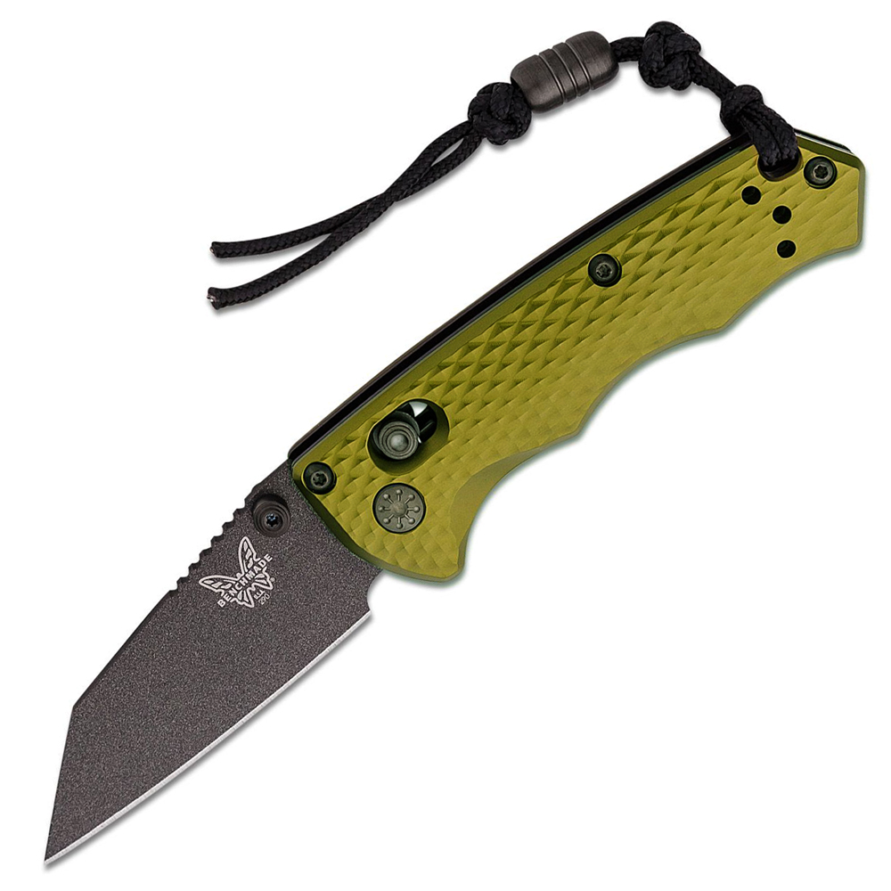 Benchmade 290BK-2 Full Immunity CPM-M4 Flat Woodland Green 1