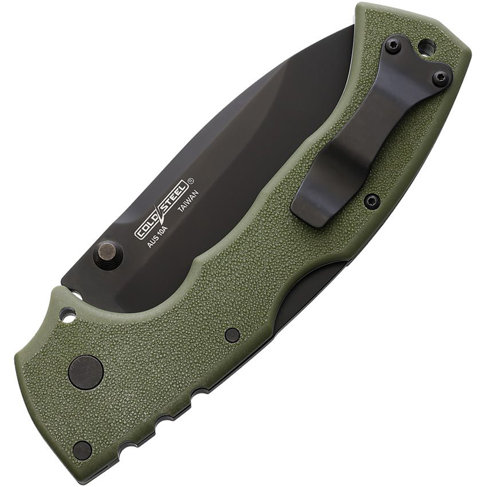 Cold Steel 4-Max Scout Black OD Green Handles 62RQODBK 2