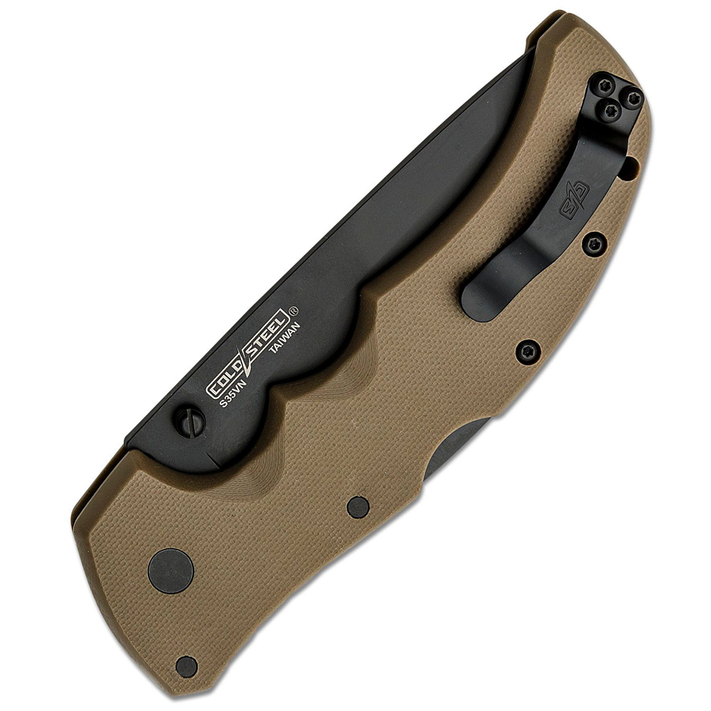 Cold Steel Recon 1 Tanto S35VN Dark Earth 27BTDEBK 4