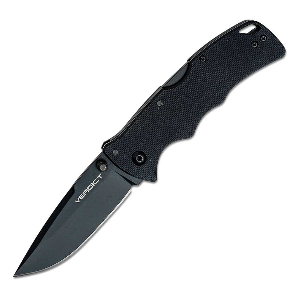 Cold Steel Verdict AUS-10A Black Spear Point G10 FLC3SP10A 1