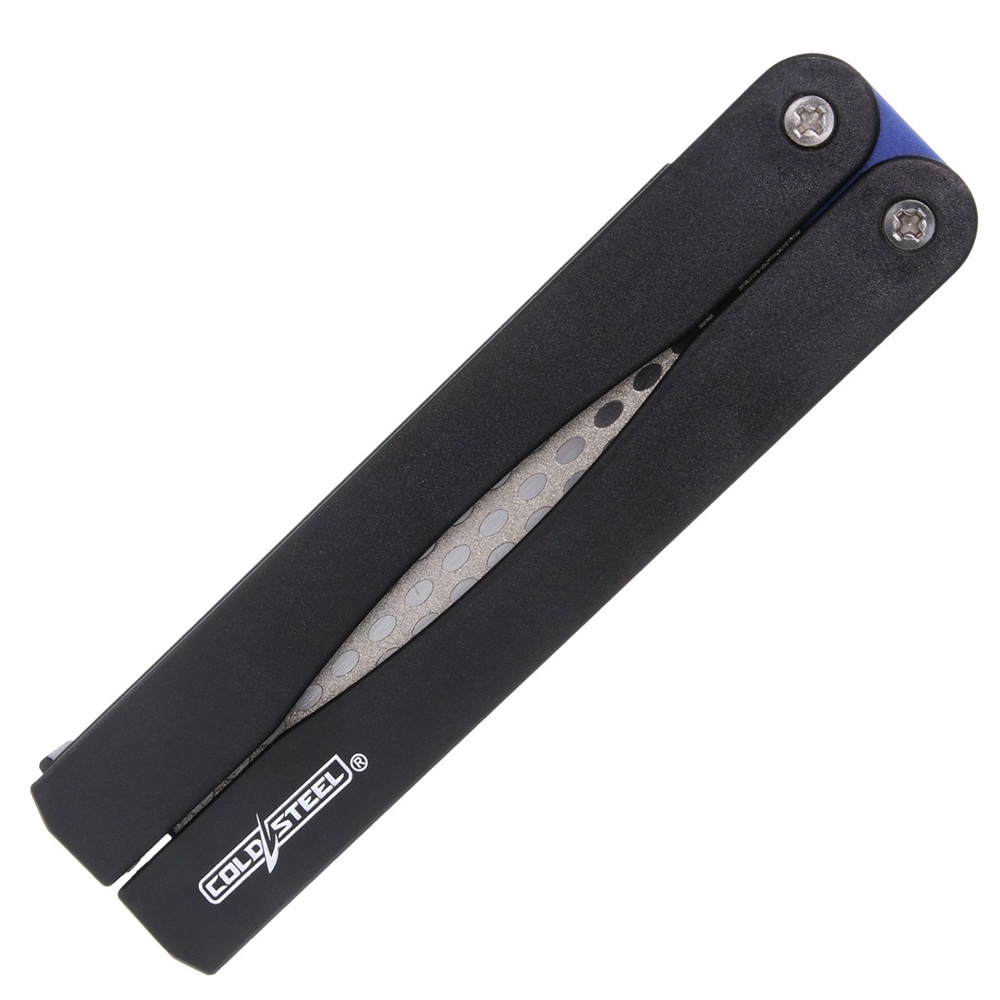 Cold Steel Double Sided Folding Knife Sharpener KSDSDW 3
