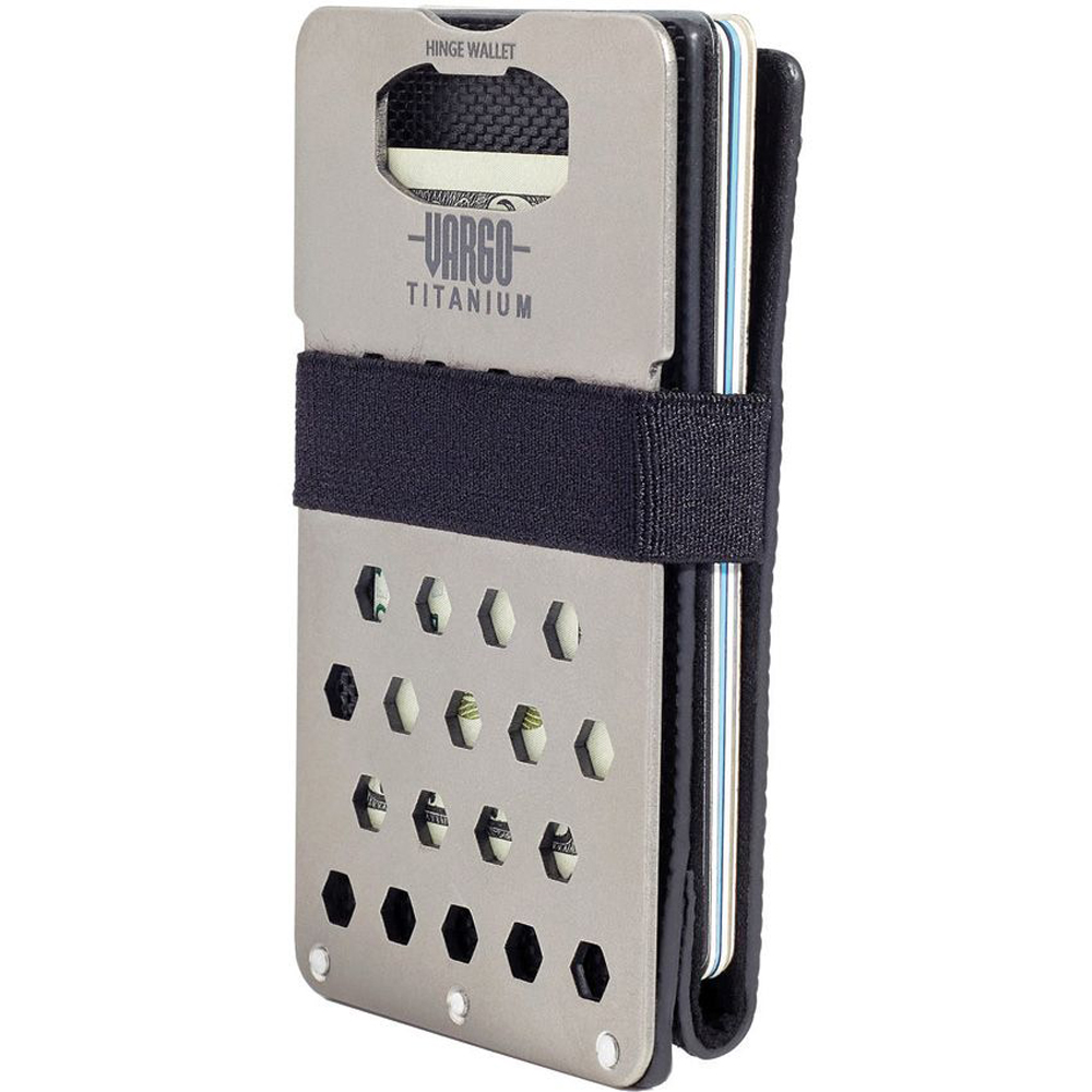 Vargo Titanium Hinge Wallet Titanium Wallet 2