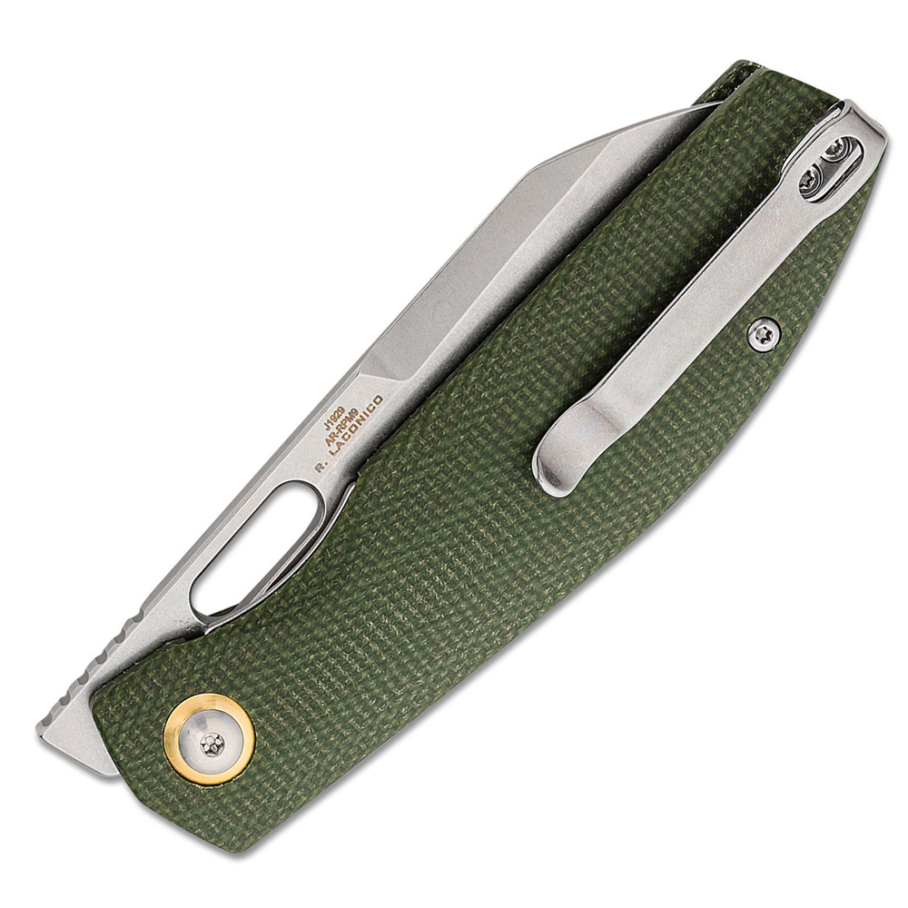 CJRB Ekko AR-RPM9 Green Micarta J1929MGN 4