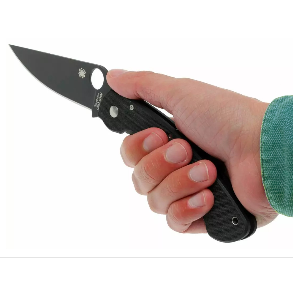 Spyderco C36GPBK Military Black G-10 7