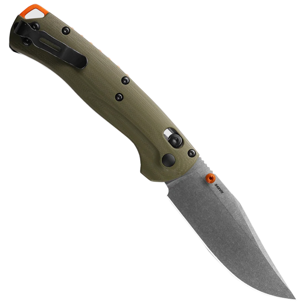 Benchmade 15536 TAGGEDOUT OD Green CPM-S45VN 2