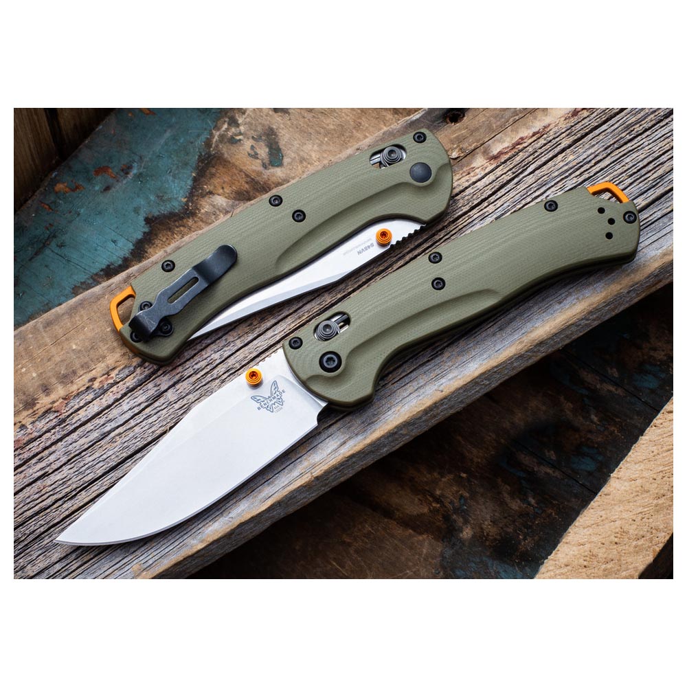 Benchmade 15536 TAGGEDOUT OD Green CPM-S45VN 6