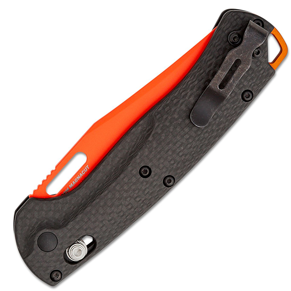 Benchmade Taggedout 15535OR-01 CPM-MagnaCut Carbon Fiber 4