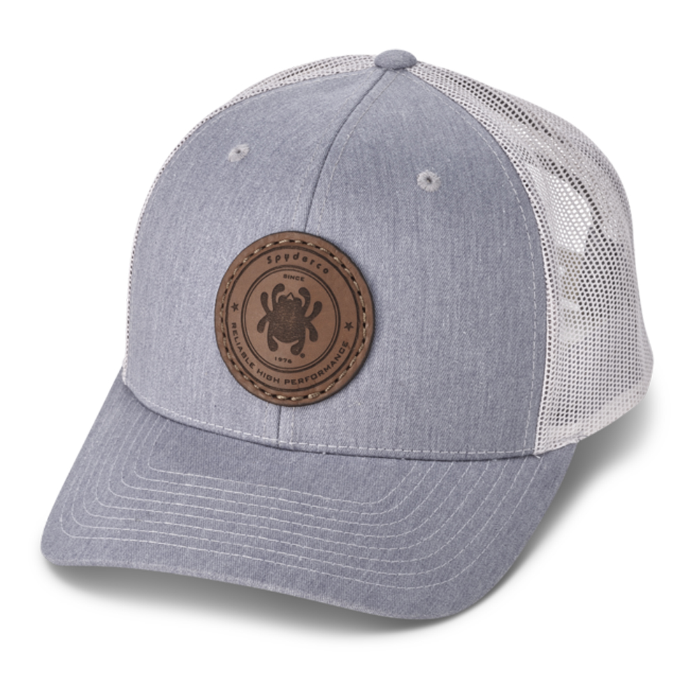 Spyderco TRUCKER HAT GRAY/GRAY WITH SPYDERCO PATCH Hat 13 1