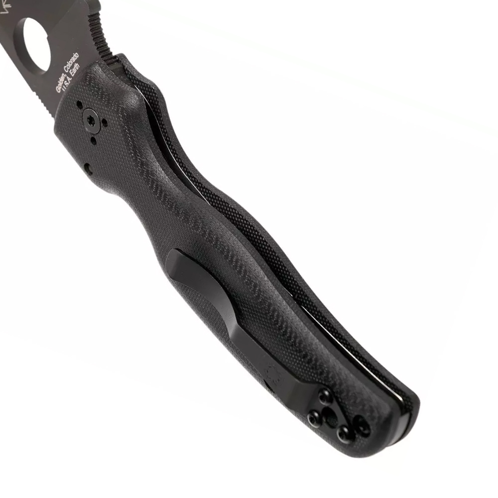 Spyderco Shaman SpyderEdge Black C229GSBK 5