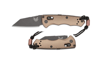 Benchmade 2900BK-1 Auto Immunity CPM-M4 Flat Dark Earth Billet Aluminum Handles