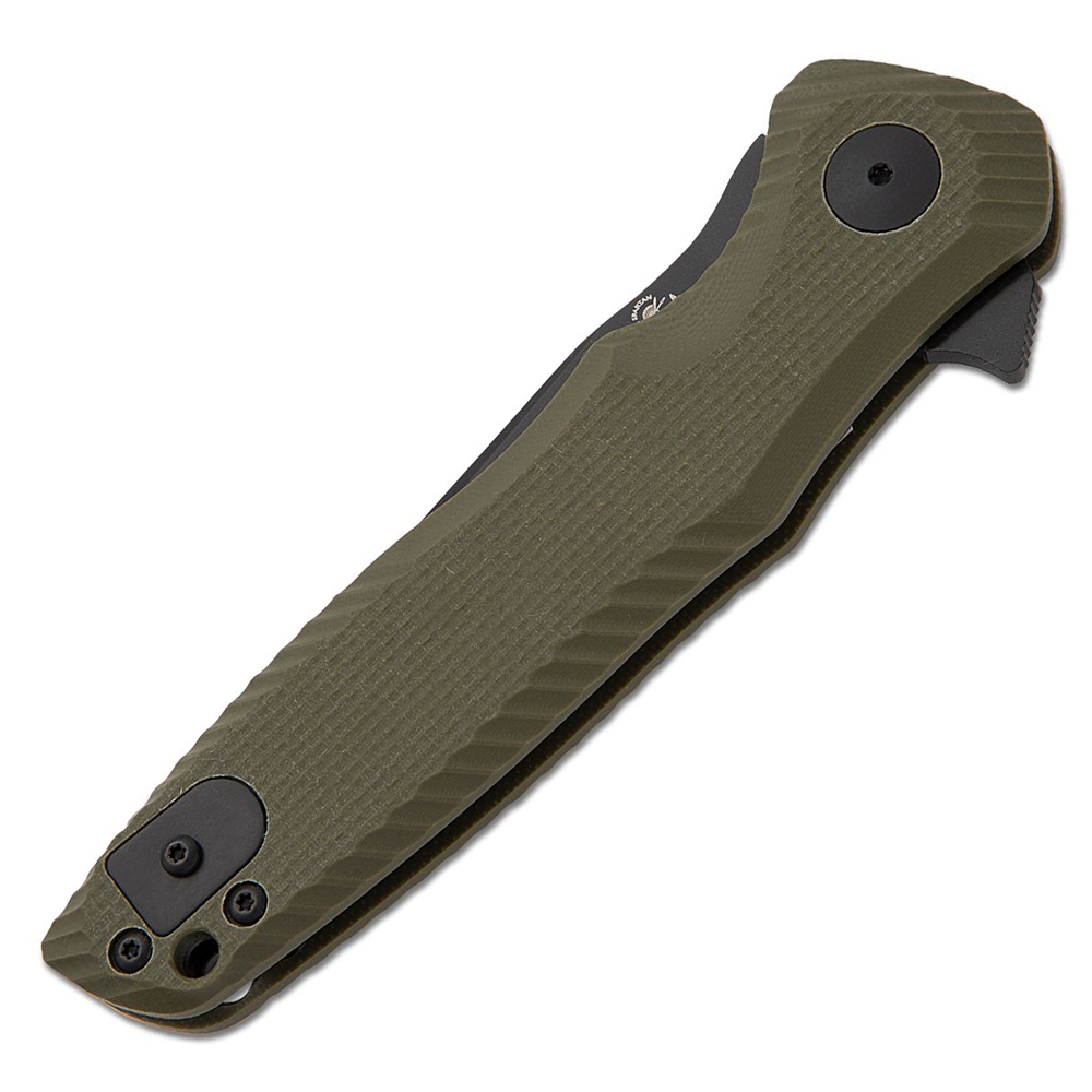 Spartan Blades Field Grade POROS 154CM Black OD Green SFBL11GR 3