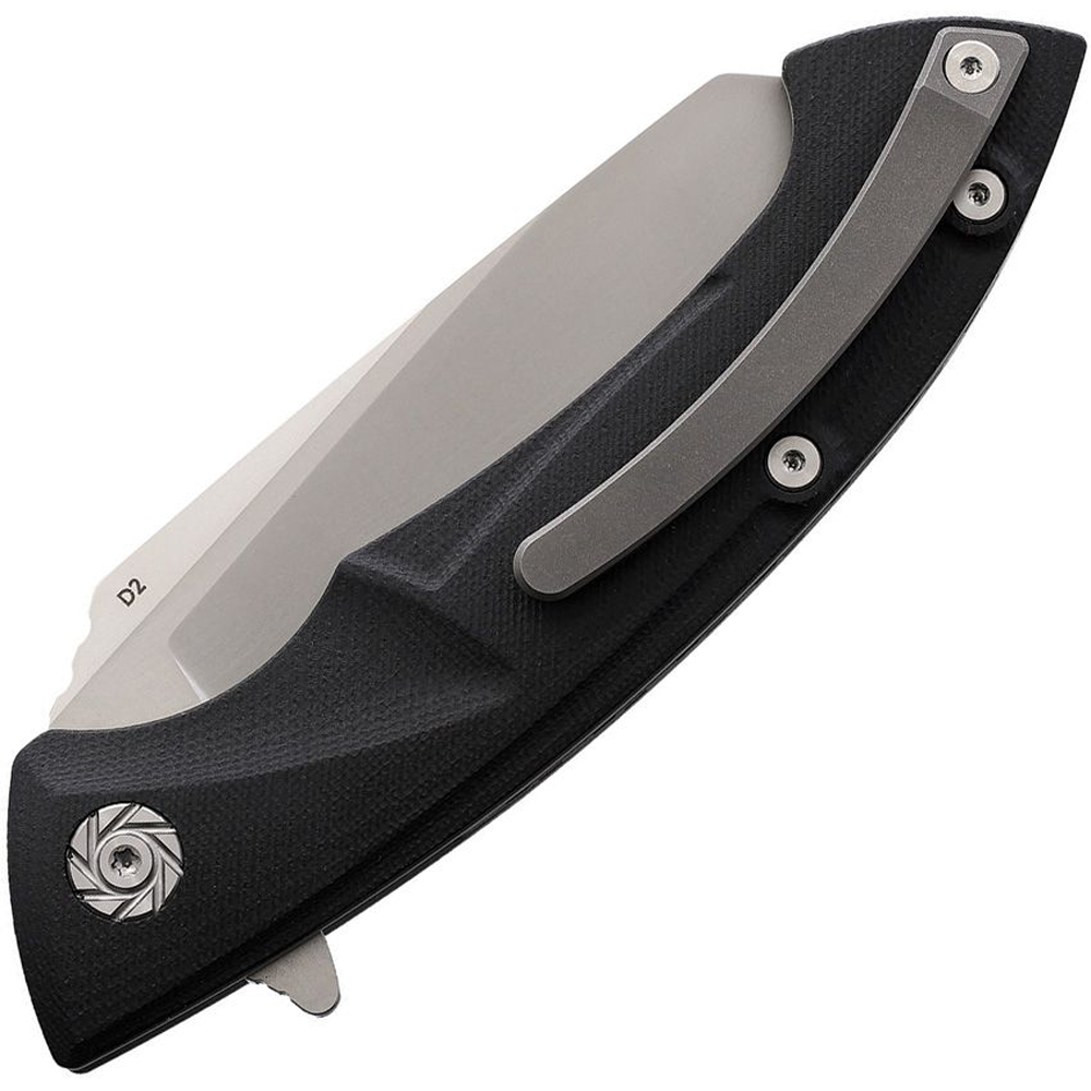 Kubey Anteater Nest Liner Lock Knife Black 2