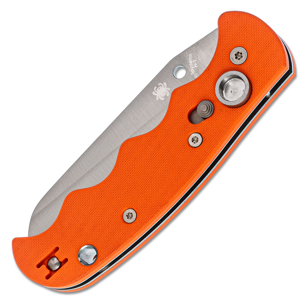 Spyderco Autonomy AUTO H-1 Serrated Orange C165GSOR 2