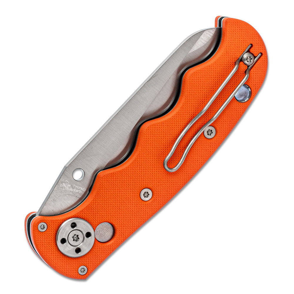Spyderco Autonomy AUTO H-1 Serrated Orange C165GSOR 3