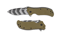 Zero Tolerance 0350OLTS A/O CPM-MagnaCut OD Green G10