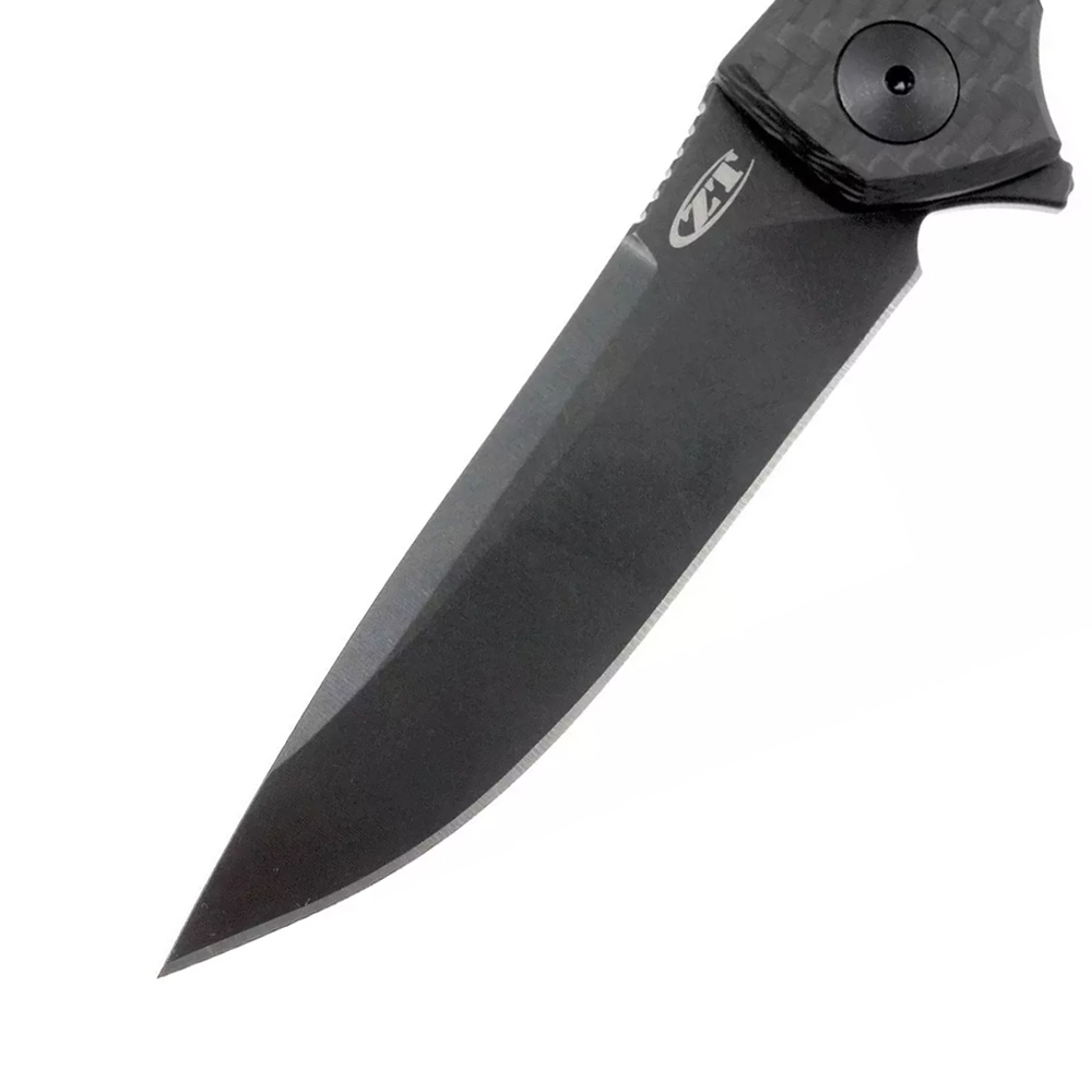 Zero Tolerance 0450CF Sinkevich S35VN Black Blade Carbon Fiber and Titanium 3