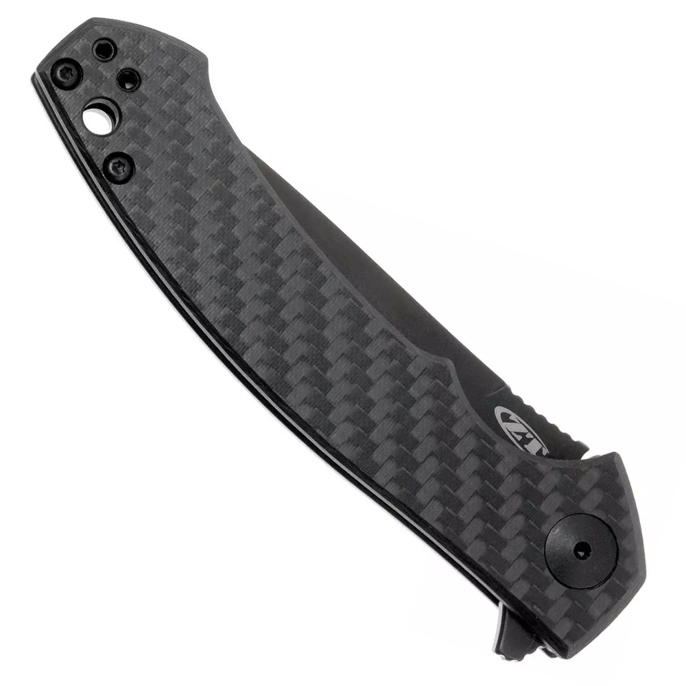 Zero Tolerance 0450CF Sinkevich S35VN Black Blade Carbon Fiber and Titanium 4