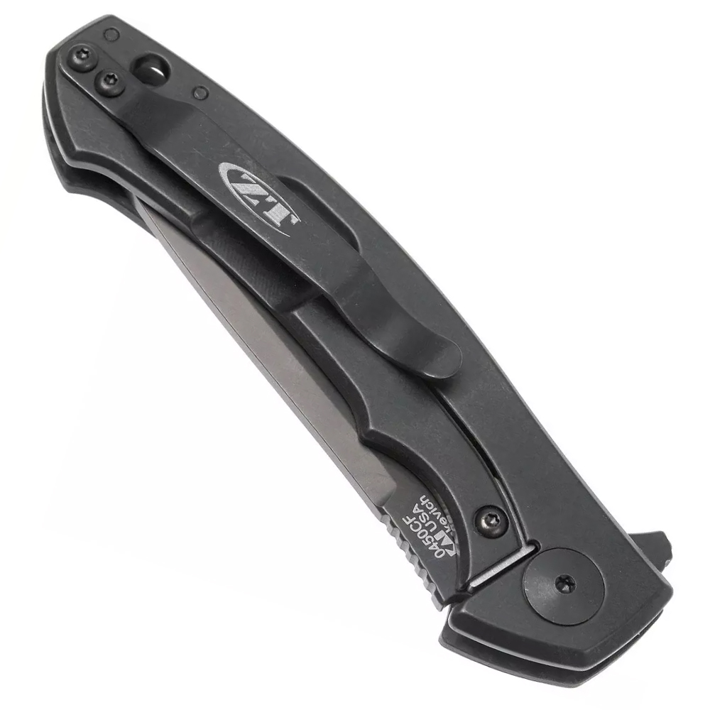 Zero Tolerance 0450CF Sinkevich S35VN Black Blade Carbon Fiber and Titanium 5