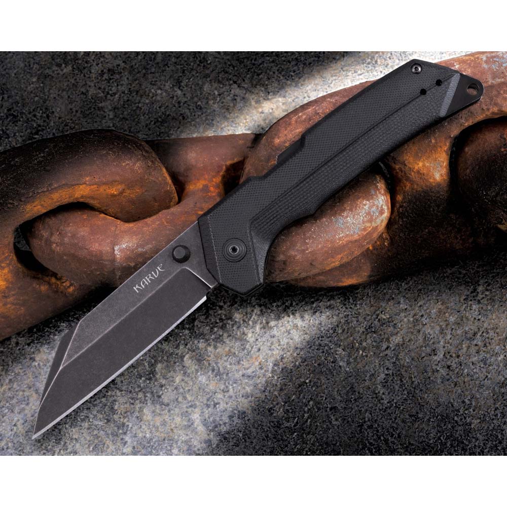 Cold Steel Karve ATLAS Lock AUS-10A Black PVD Seax 5