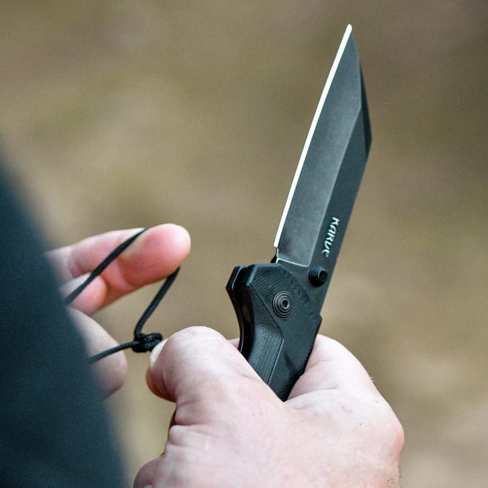 Cold Steel Karve ATLAS Lock AUS-10A Black PVD Seax 7