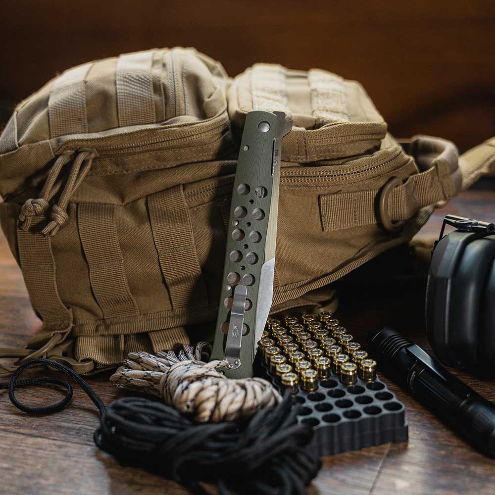 Cold Steel CS26C6AA Limited Edition Lynn Thompson Ti-Lite 6 8