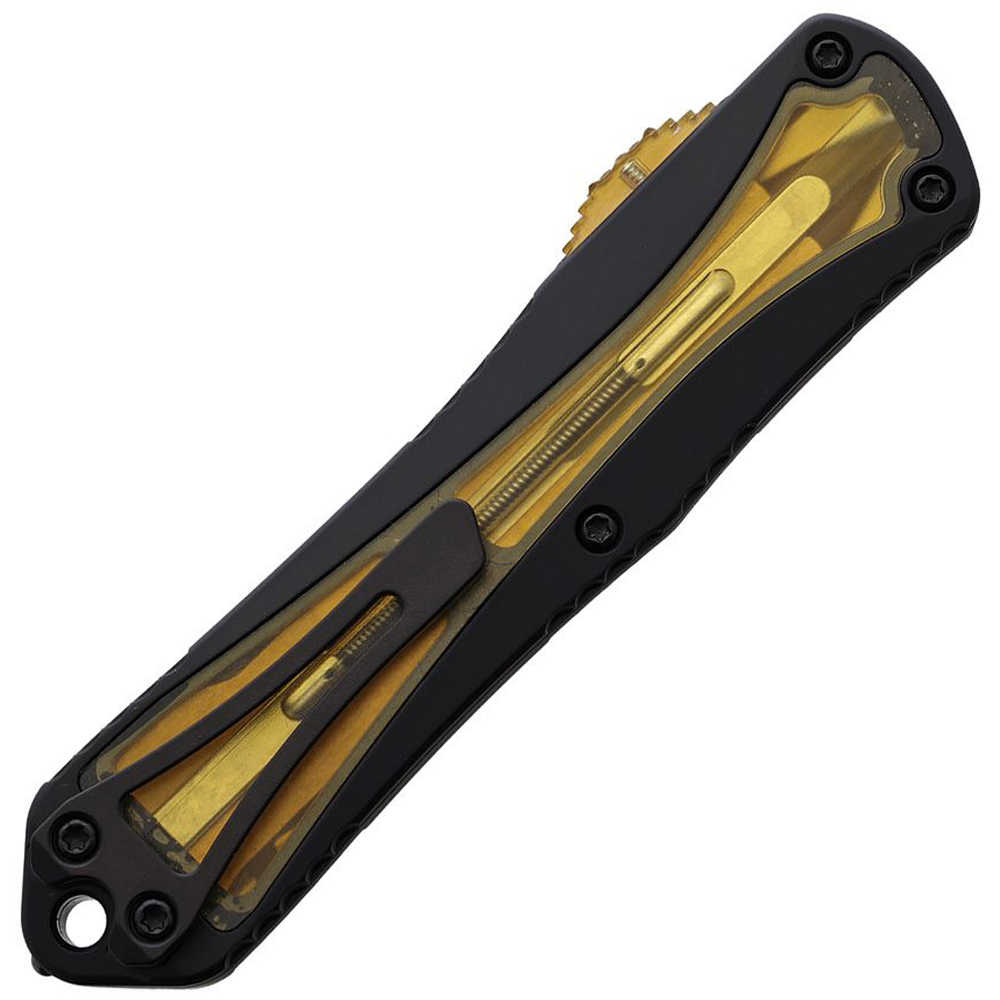 Heretic Manticore E OTF CPM-MagnaCut Black DLC Plain/Serrated Double Edge Dagger H028-6C-ULTEM 2