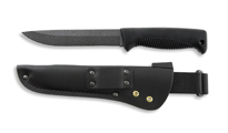 Peltonen M95 Ranger Puukko Black PTFE Teflon FJP001 Leather Black Sheath