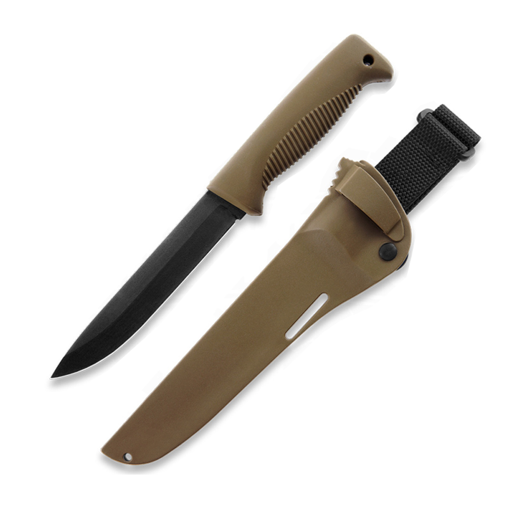 Peltonen M95 Ranger Puukko Black Cerakote FJP139 Composite Coyote Sheath 2