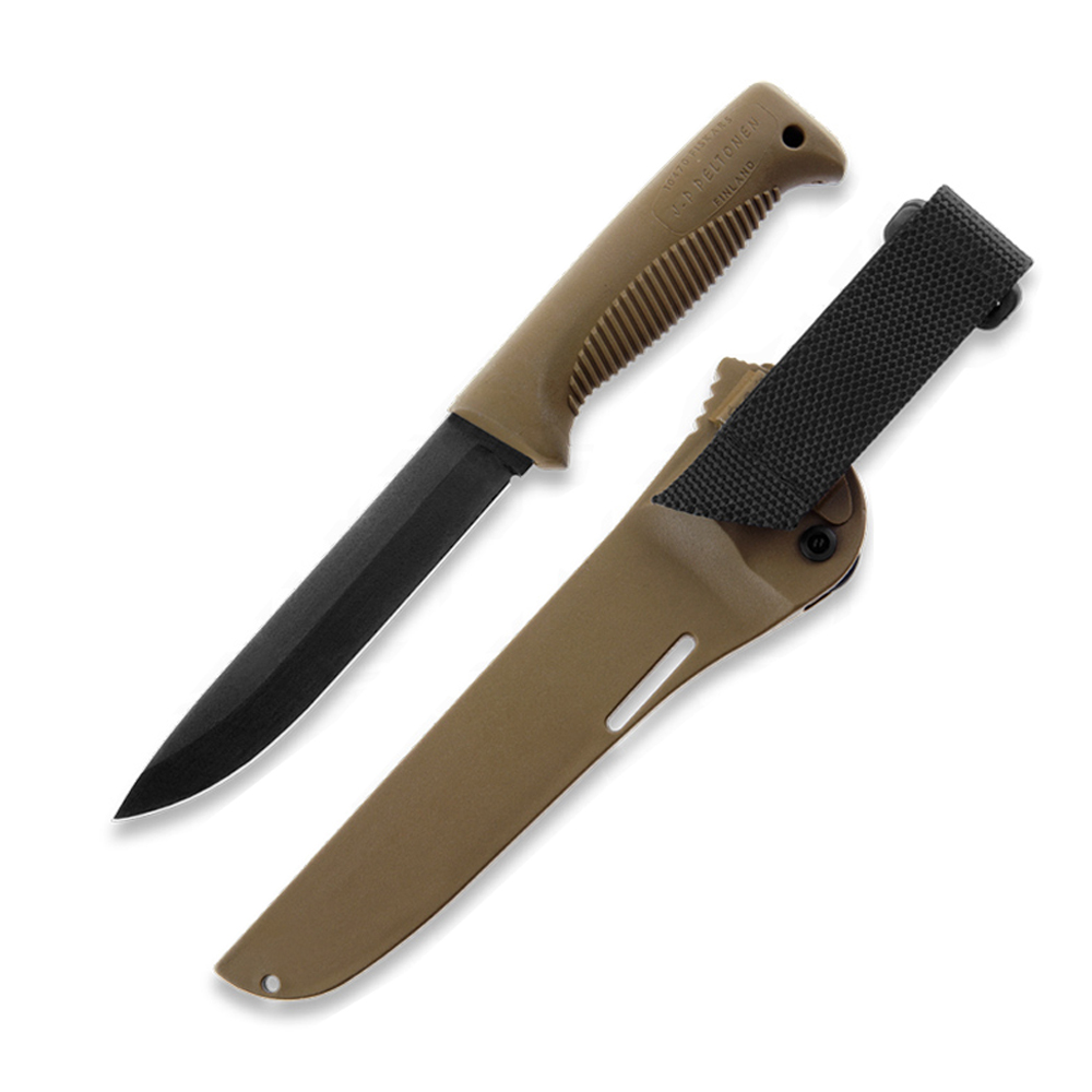 Peltonen M95 Ranger Puukko Black Cerakote FJP139 Composite Coyote Sheath 3