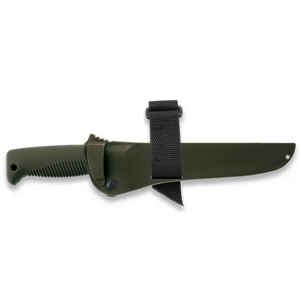 Peltonen M95 Ranger Puukko Black Cerakote FJP061 Composite OD Green Sheath 5