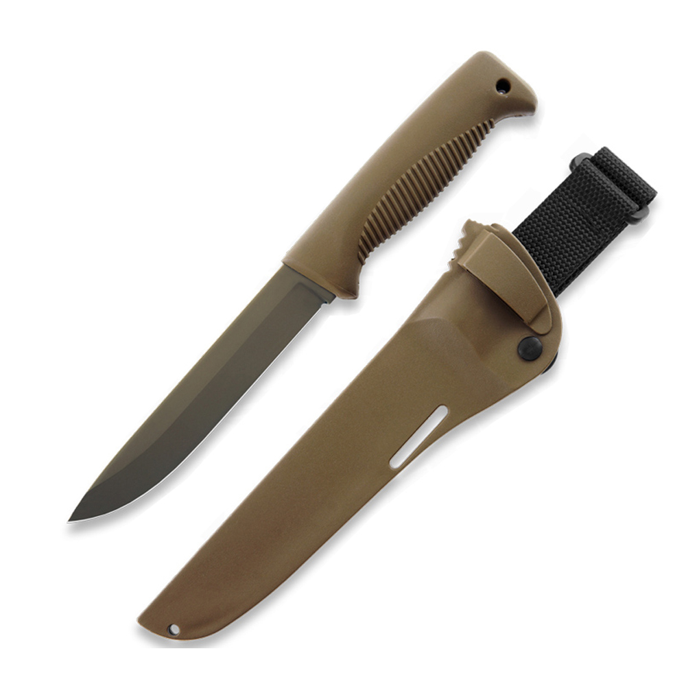 Peltonen M95 Ranger Puukko Cerakote FDE FJP060 Composite Coyote Sheath 2