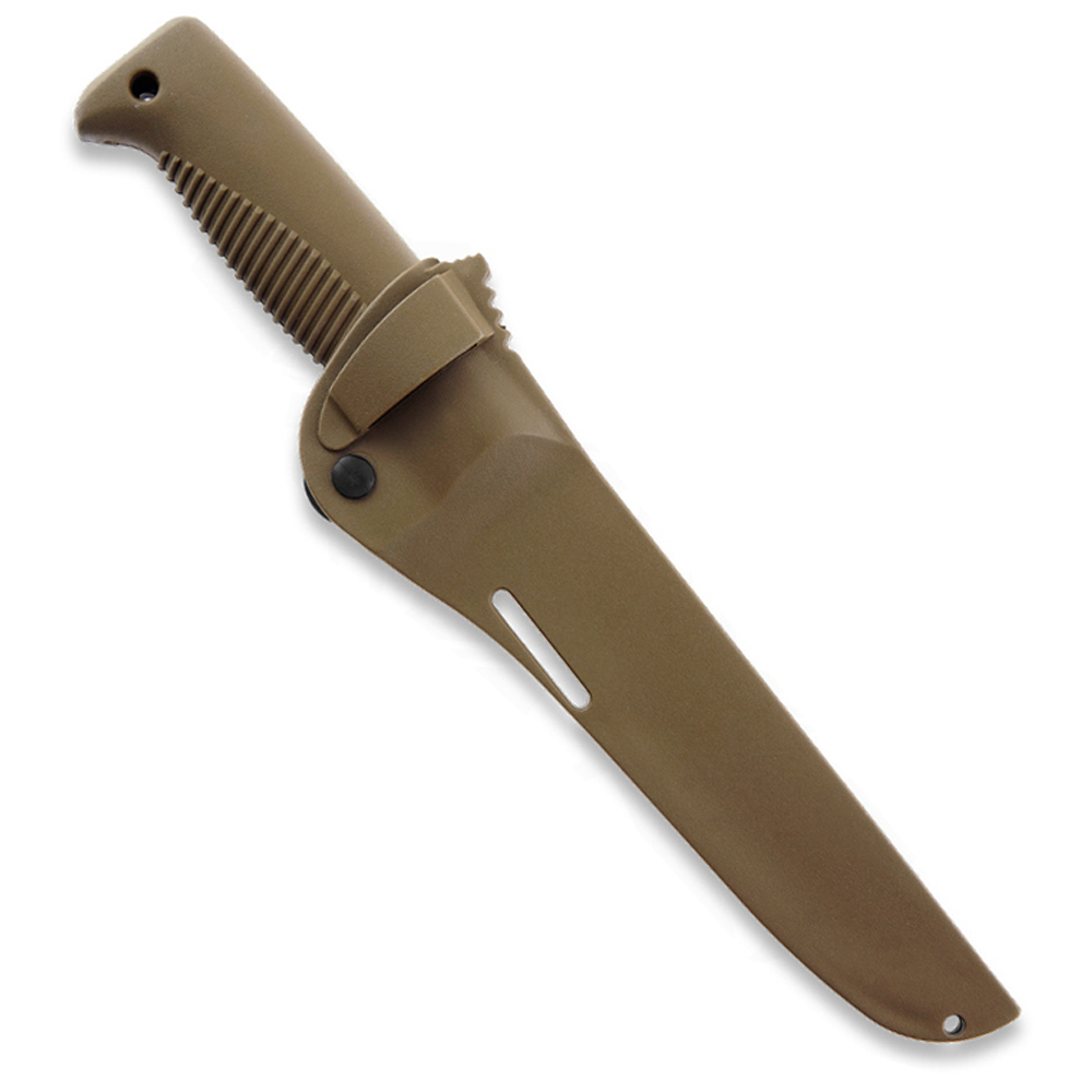 Peltonen M95 Ranger Puukko Cerakote FDE FJP060 Composite Coyote Sheath 4