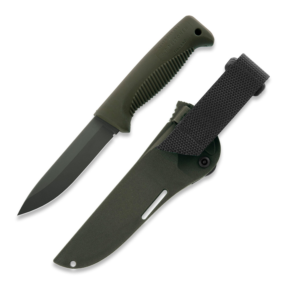 Peltonen M07 Ranger Puukko Cerakote OD Green FJP141 Composite OD Green Sheath 3