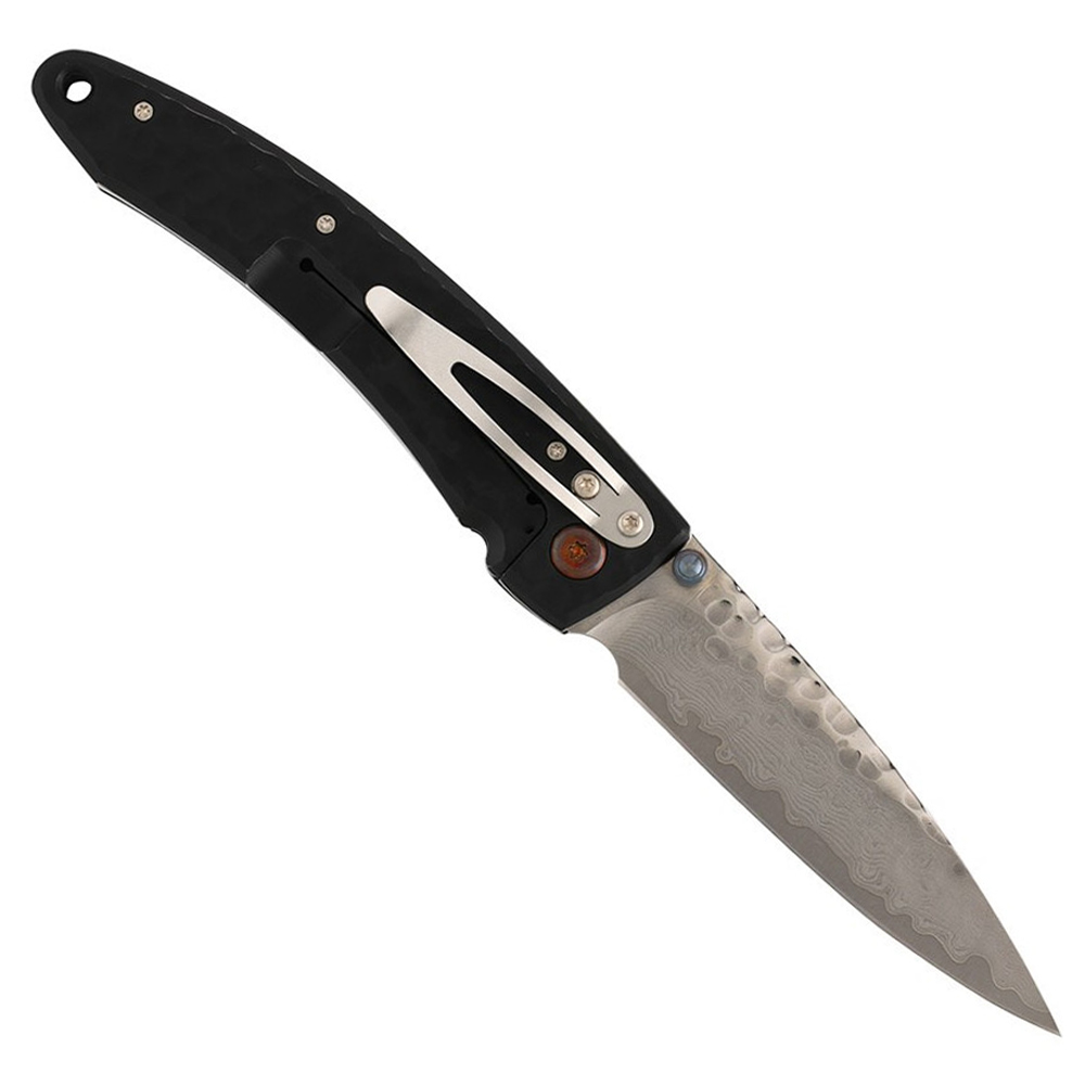 Mcusta MC-114BD Forge Shadow VG-10 Core Damascus Black Stainless Framelock 2