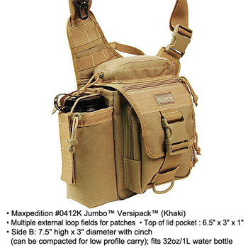 Maxpedition JUMBO VERSIPACK 3