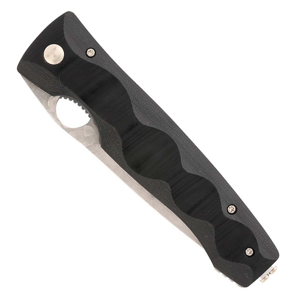 Mcusta MC-121G Elite SPG2 San Mai Blade Black Micarta 3