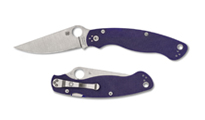 Spyderco Military 2 Compression Lock Dark Blue S110V C36GPDBL2