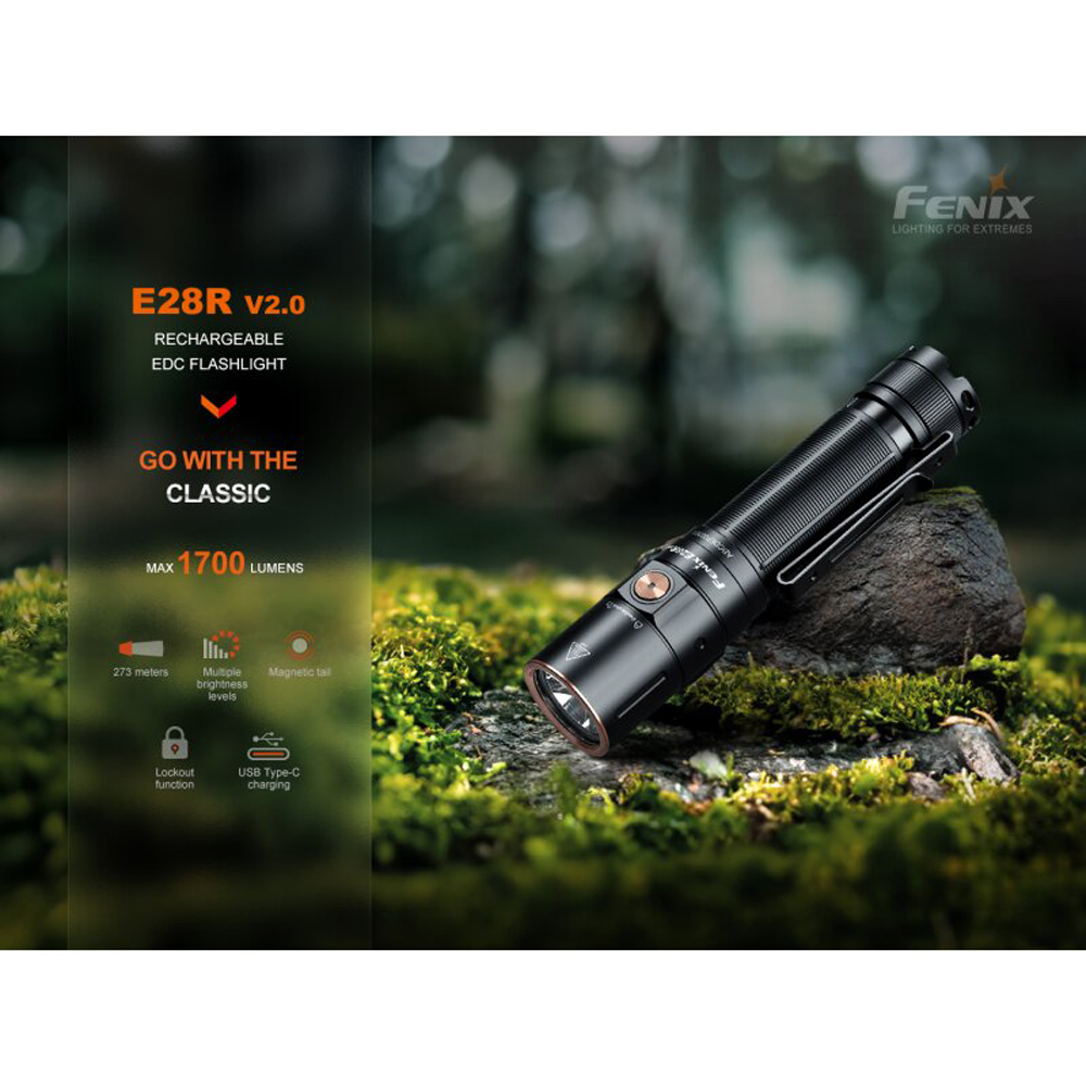 Fenix E28R V2.0 Flashlight 2