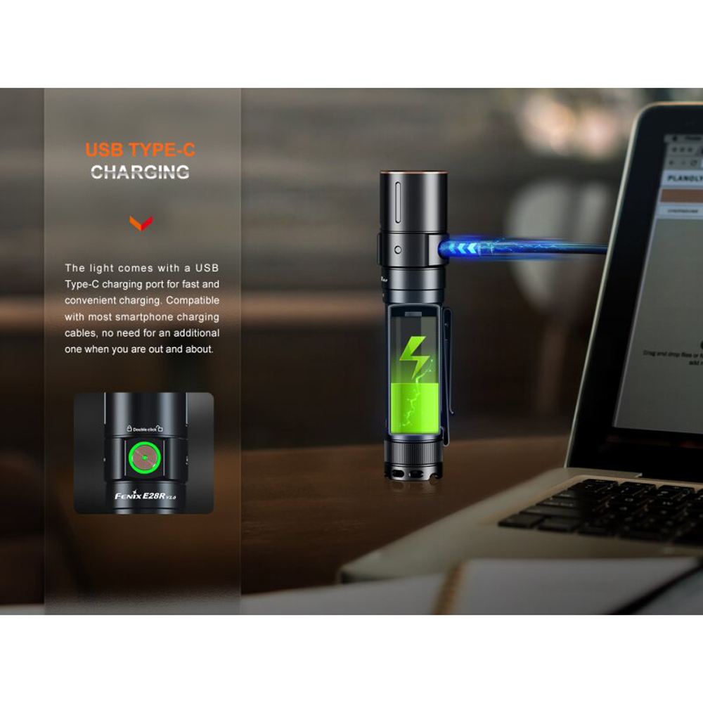 Fenix E28R V2.0 Flashlight 9