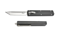 Golgoth G12T Automatic OTF D2 Tanto Blade Aluminum Handle