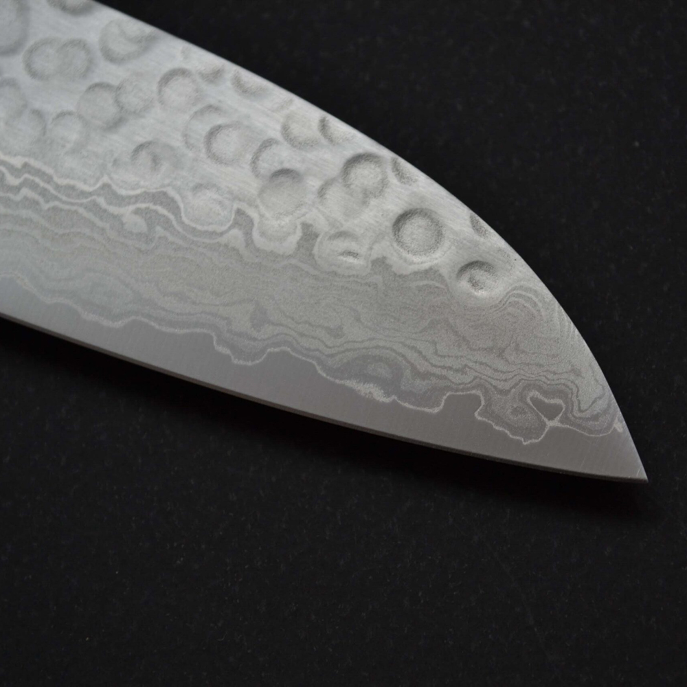 Kanetsune KC-903 Santoku Damascus 185mm Kitchen Knife 3