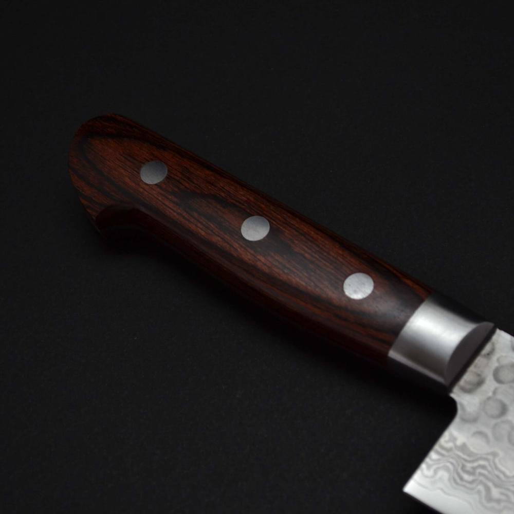 Kanetsune KC-903 Santoku Damascus 185mm Kitchen Knife 4
