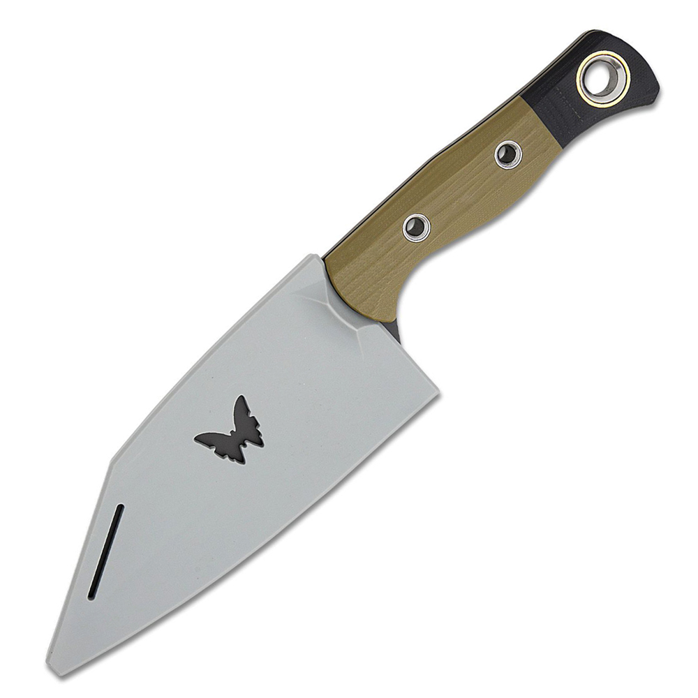 Benchmade 4010BK-01 Station Knife CPM-154 OD Green G10 3