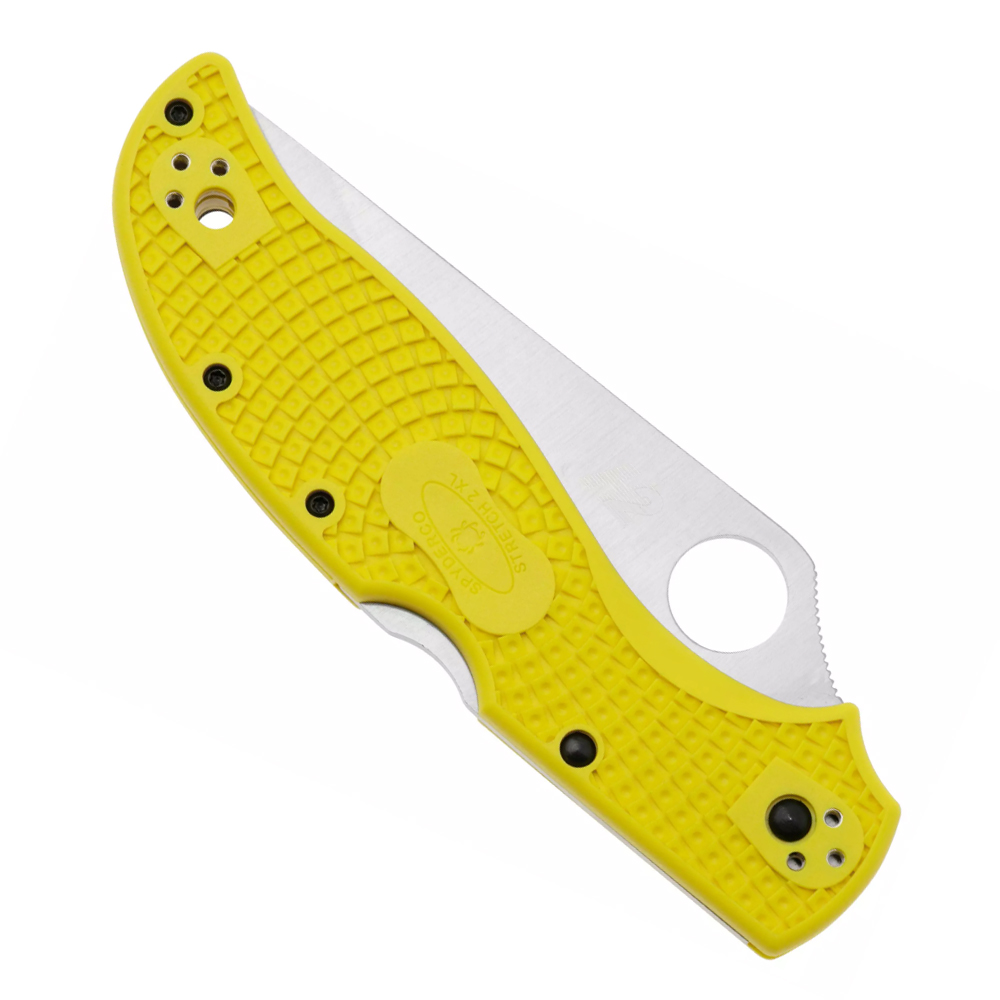 Spyderco C258PYL Stretch 2 XL Salt Yellow FRN H2 4